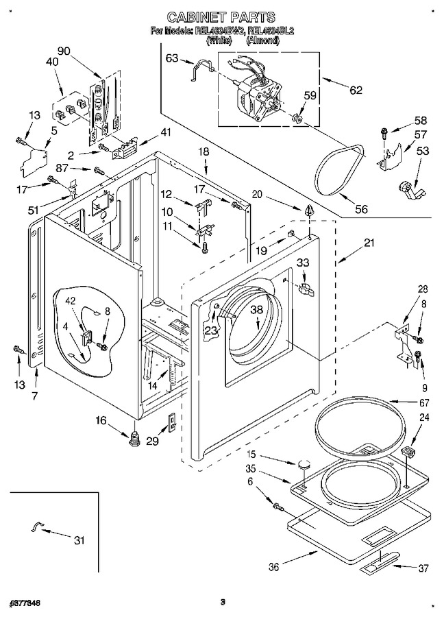 Diagram for REL4634BL2