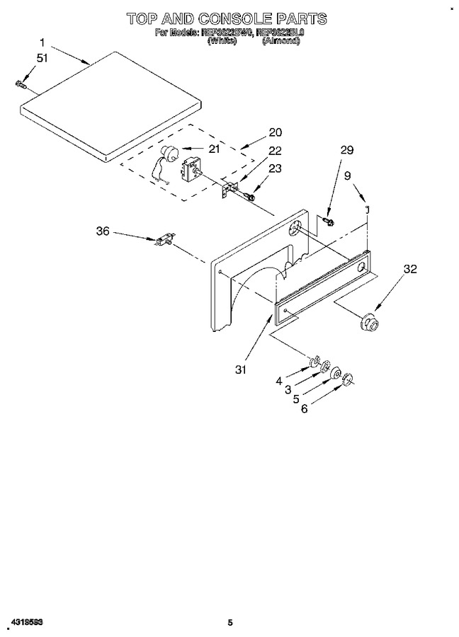 Diagram for REP3622BL0