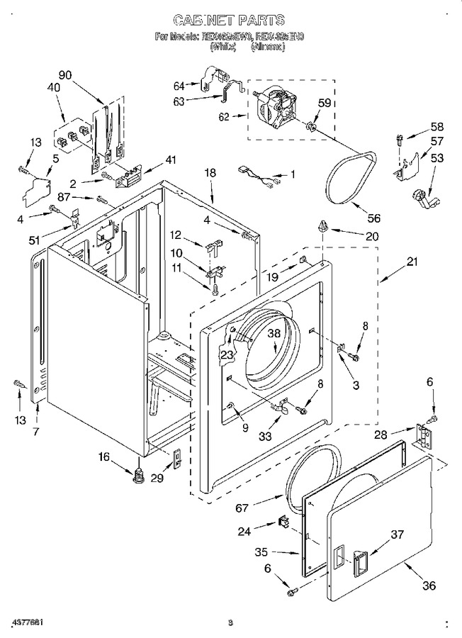 Diagram for REX4625EW0