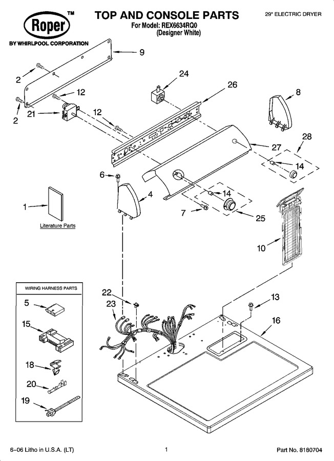 Diagram for REX6634RQ0