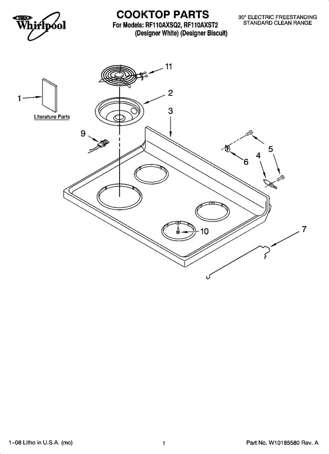 Diagram for RF110AXSQ2