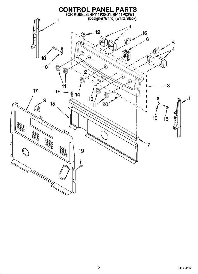 Diagram for RF111PXSW1