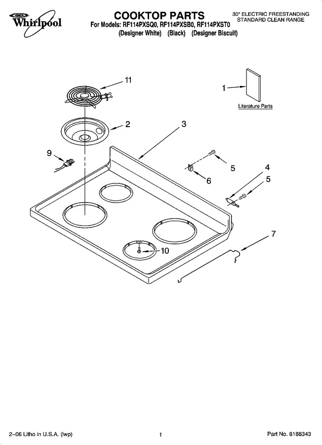 Diagram for RF114PXST0