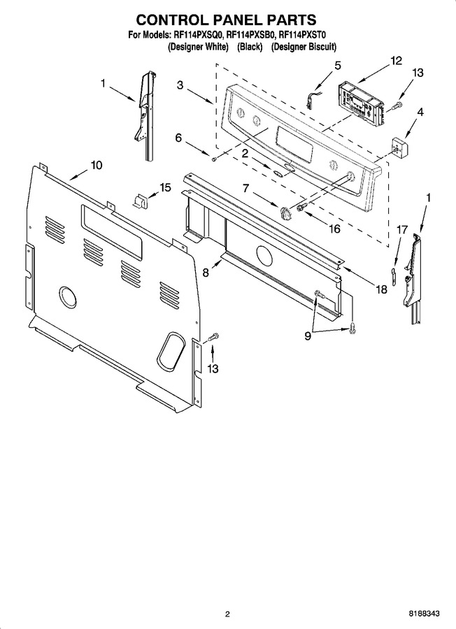 Diagram for RF114PXST0
