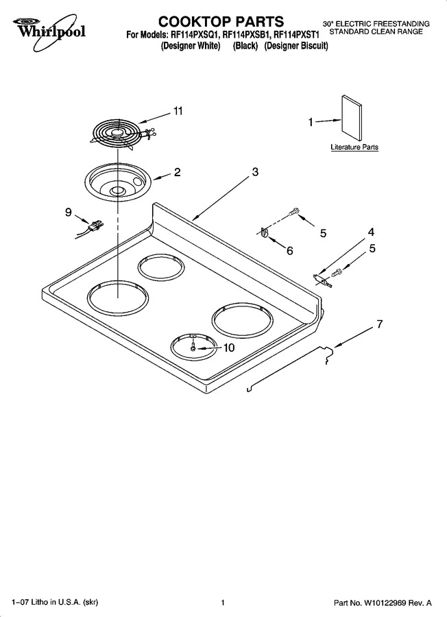 Diagram for RF114PXSB1