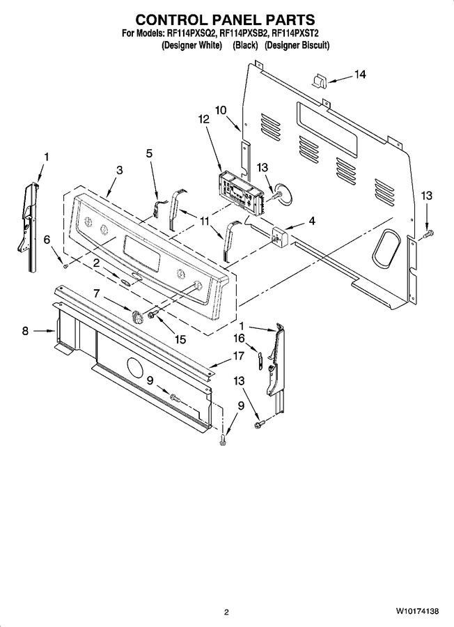 Diagram for RF114PXSB2