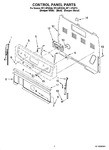 Diagram for 02 - Control Panel Parts