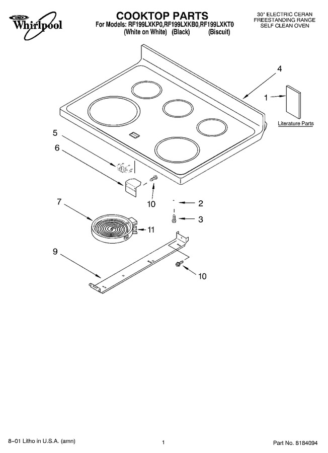Diagram for RF199LXKP0