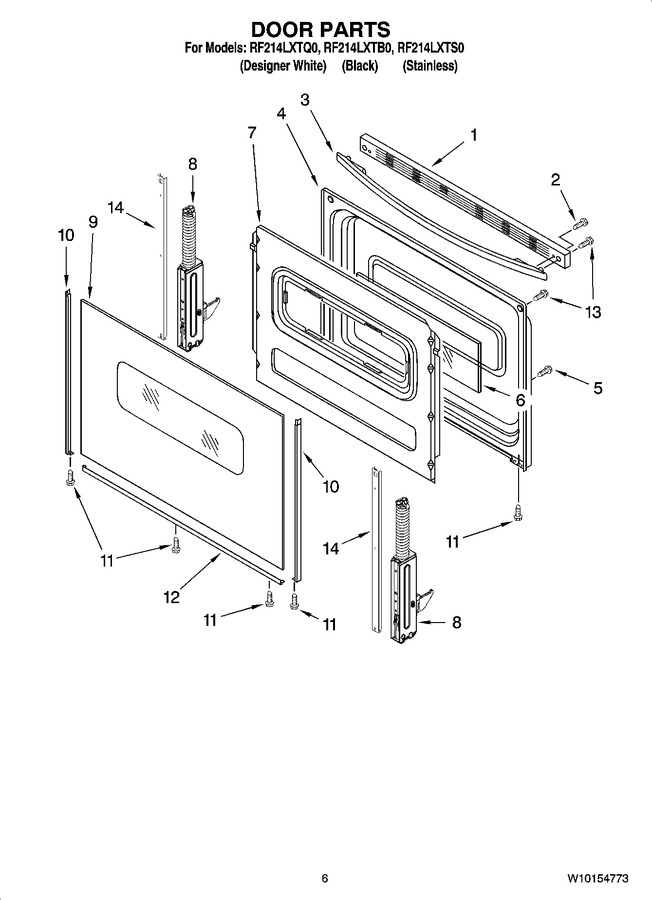 Diagram for RF214LXTB0