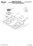 Diagram for 01 - Cooktop Parts