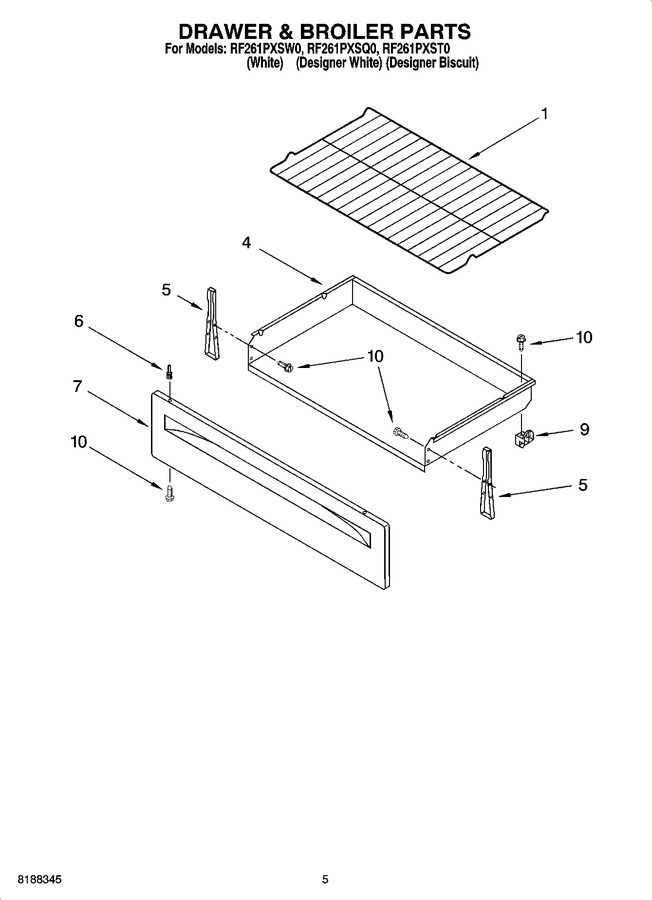 Diagram for RF261PXSQ0