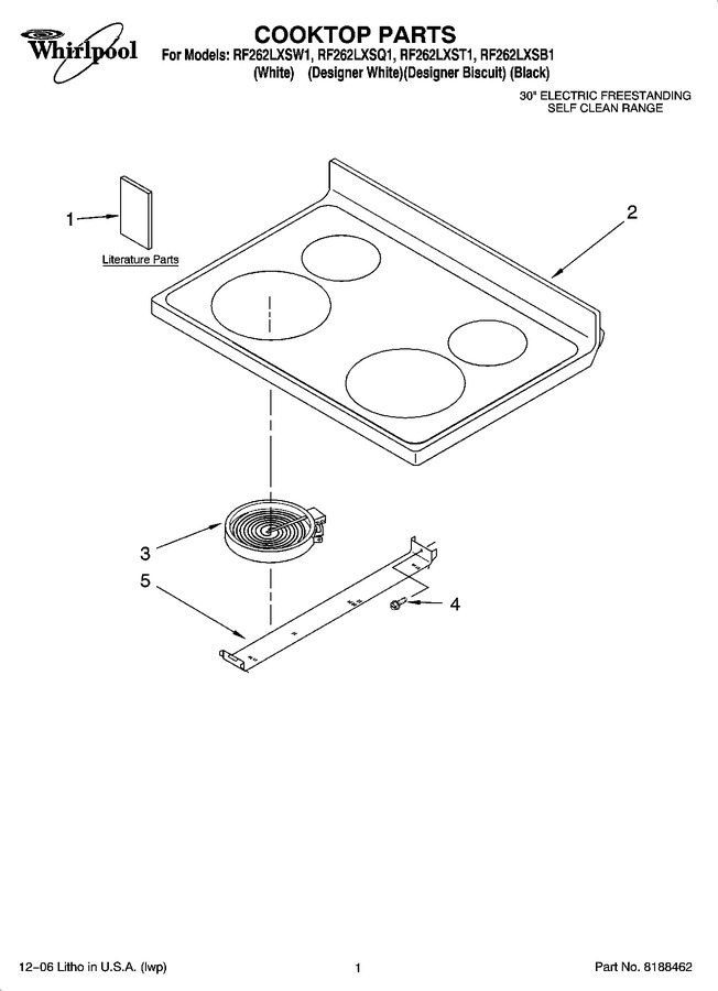 Diagram for RF262LXSQ1