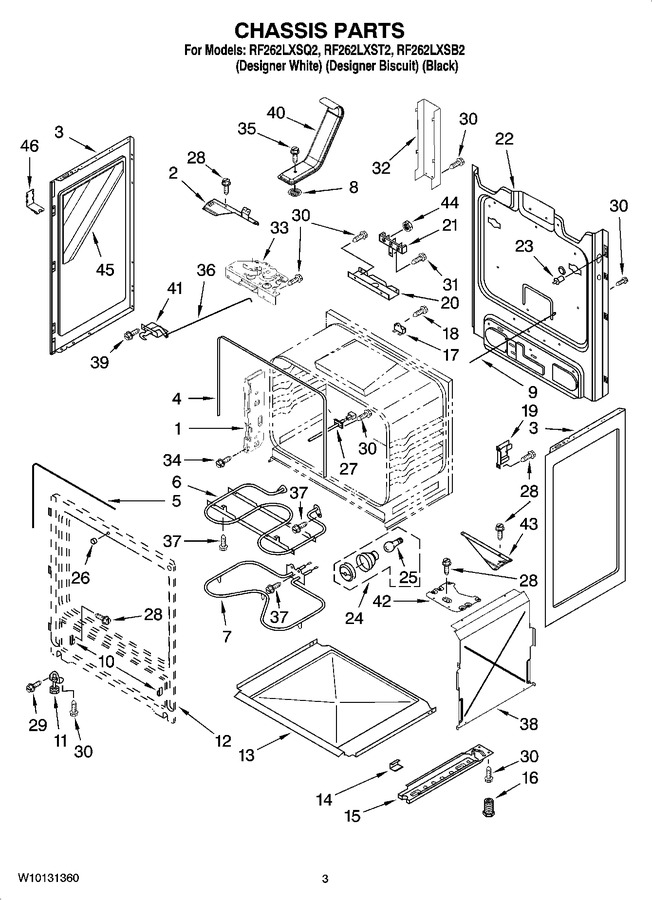 Diagram for RF262LXSQ2