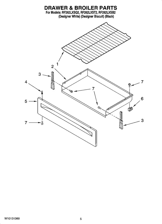 Diagram for RF262LXSB2