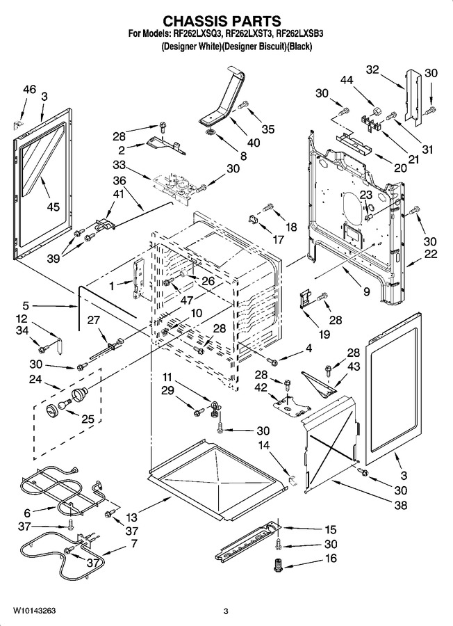 Diagram for RF262LXSB3