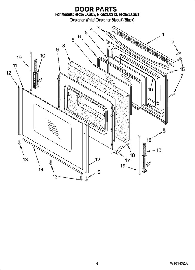Diagram for RF262LXST3