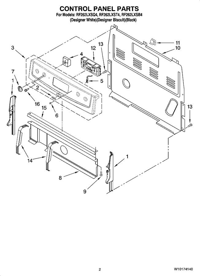 Diagram for RF262LXSB4