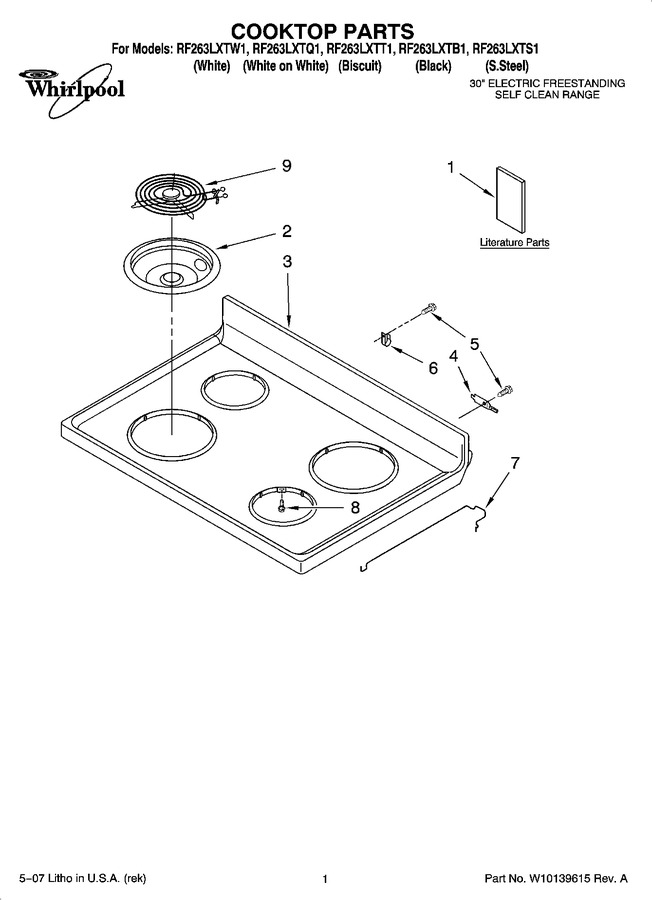 Diagram for RF263LXTT1