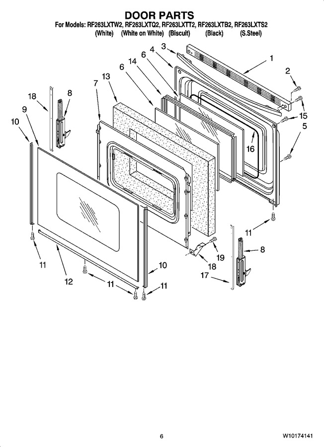 Diagram for RF263LXTS2