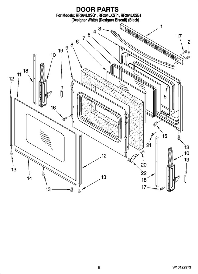 Diagram for RF264LXSQ1