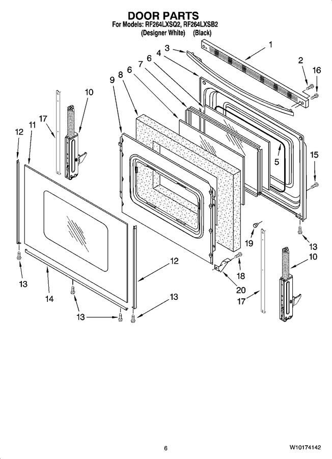Diagram for RF264LXSQ2