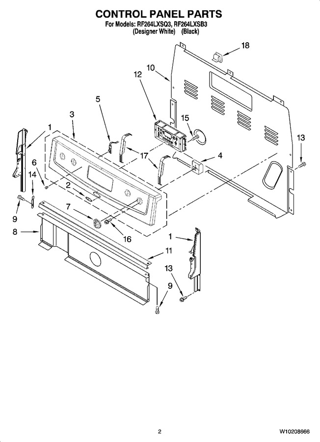 Diagram for RF264LXSQ3