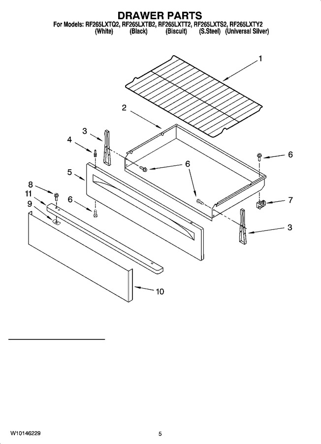 Diagram for RF265LXTB2