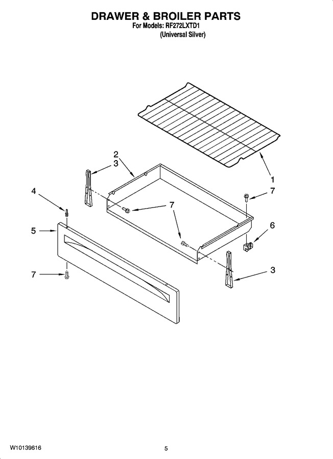 Diagram for RF272LXTD1