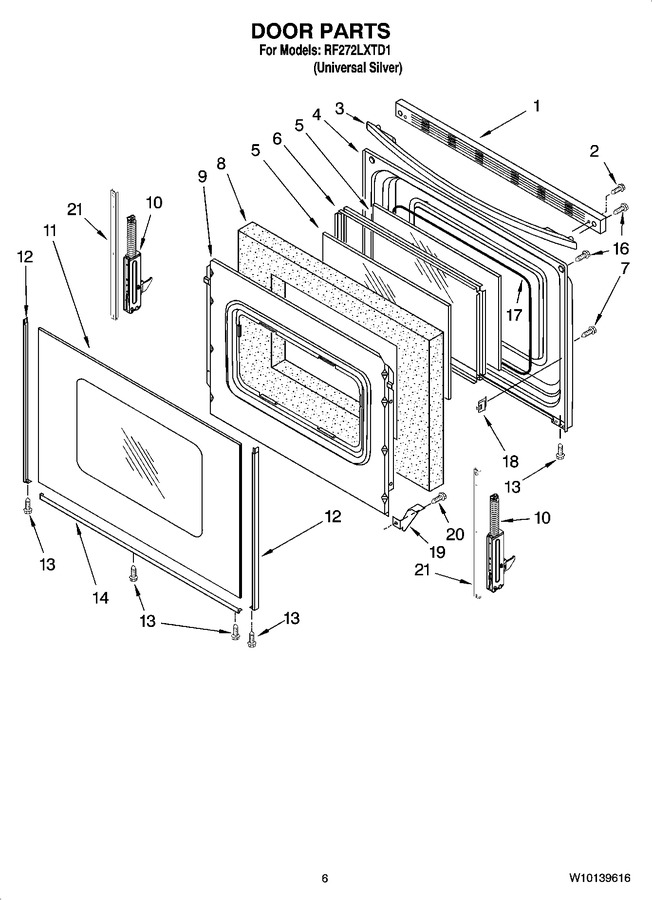 Diagram for RF272LXTD1