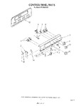 Diagram for 03 - Control Panel