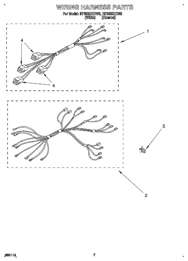 Diagram for RF3020XDW0