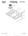 Diagram for 01 - Cooktop