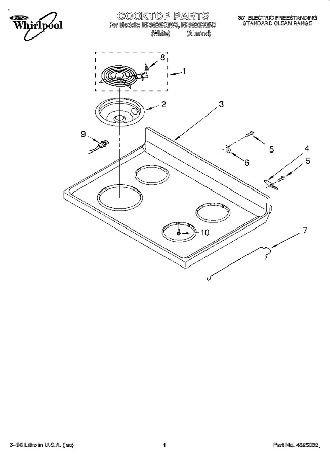 Diagram for RF3020XGW0