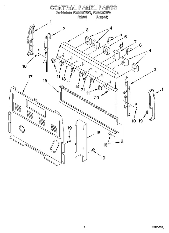 Diagram for RF3020XGW0