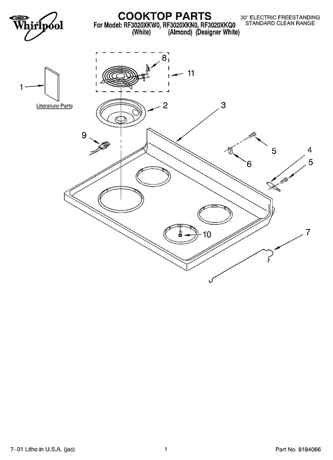 Diagram for RF3020XKQ0