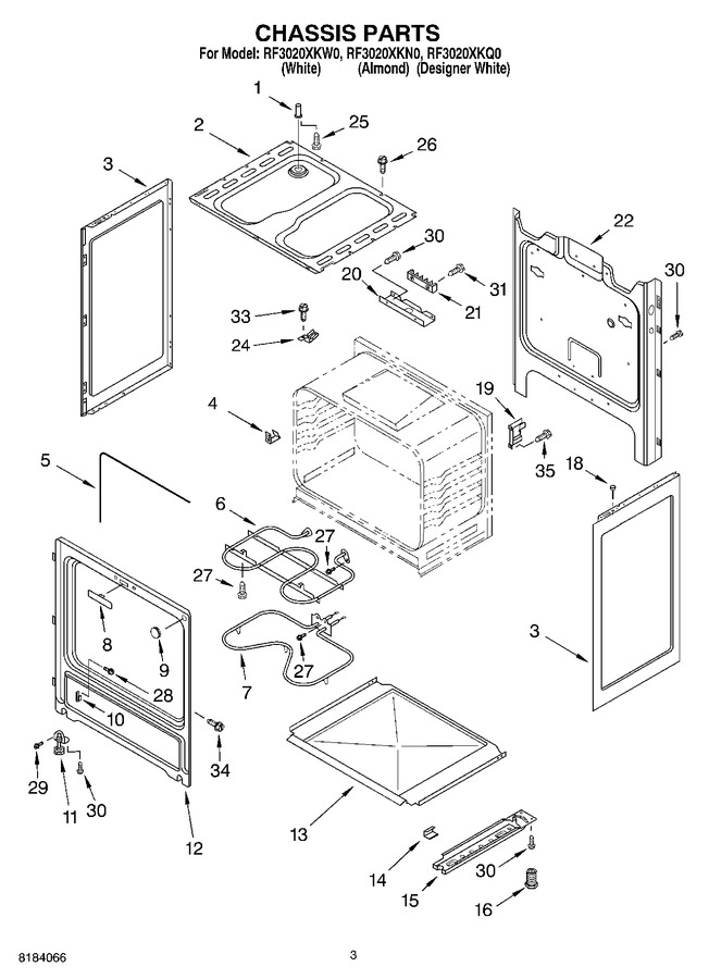 Diagram for RF3020XKQ0