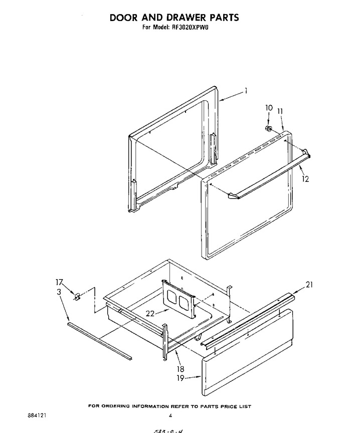 Diagram for RF3020XPW0