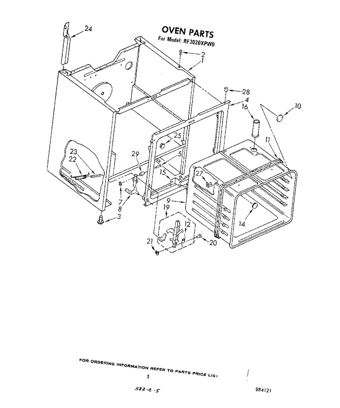 Diagram for RF3020XPW0