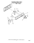 Diagram for 03 - Control Panel