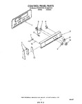 Diagram for 03 - Control Panel