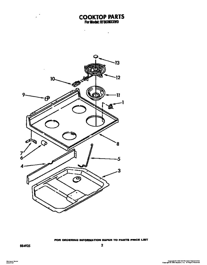 Diagram for RF3020XXW0