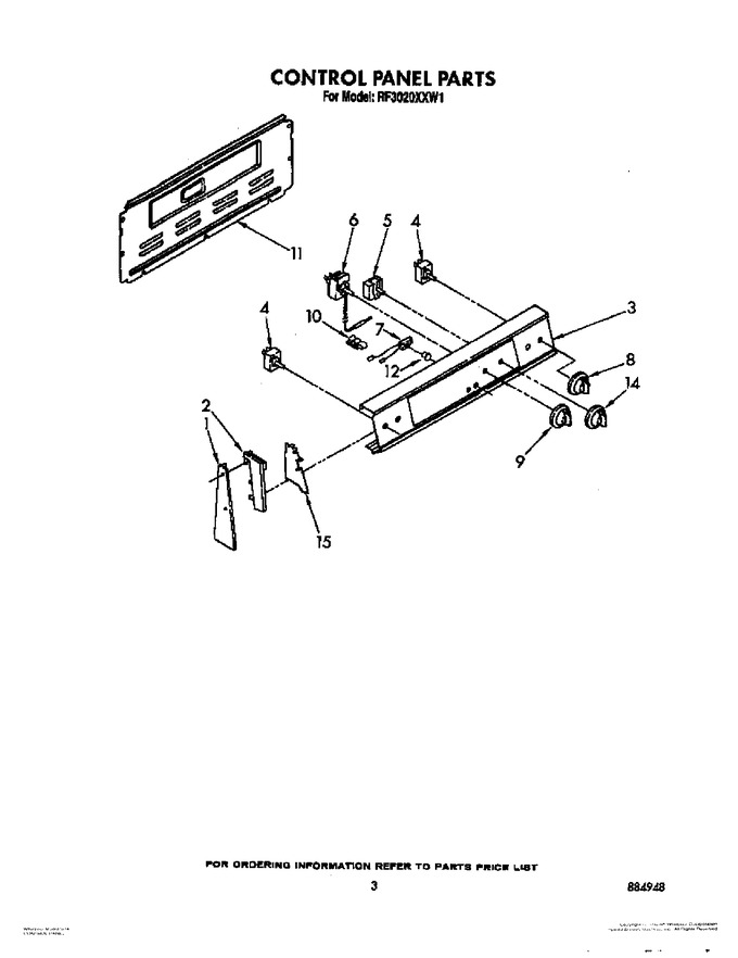 Diagram for RF3020XXW1