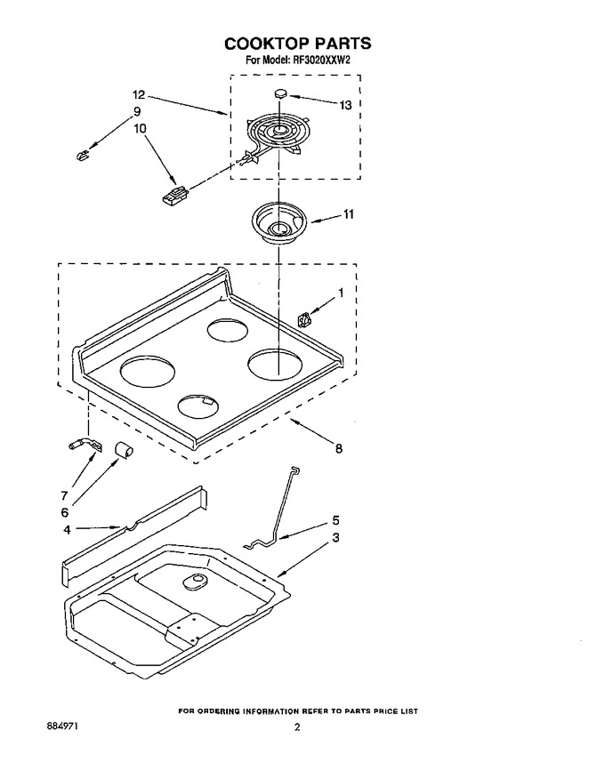 Diagram for RF3020XXW2