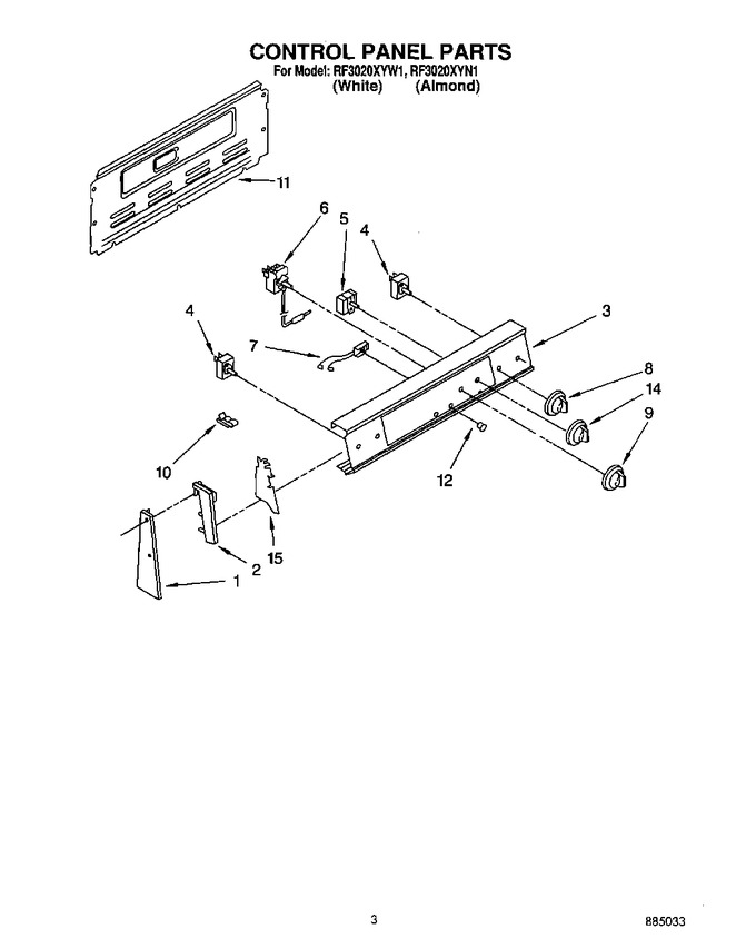 Diagram for RF3020XYN1