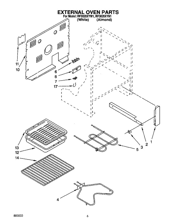 Diagram for RF3020XYW1