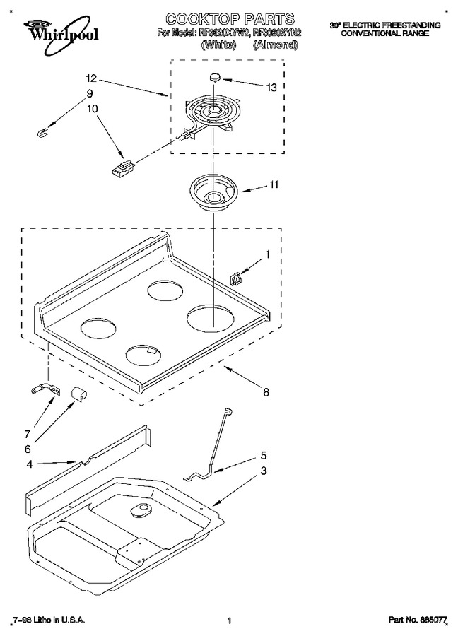 Diagram for RF3020XYW2