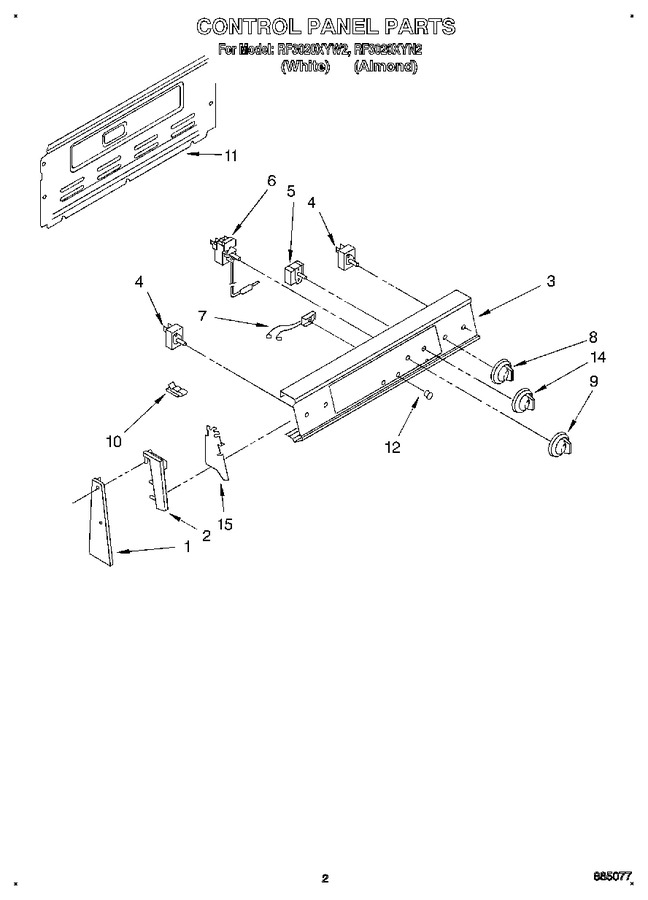 Diagram for RF3020XYW2