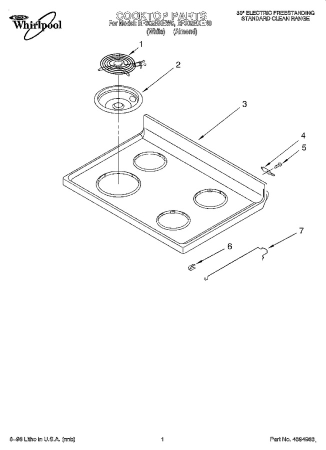 Diagram for RF302BXEW0