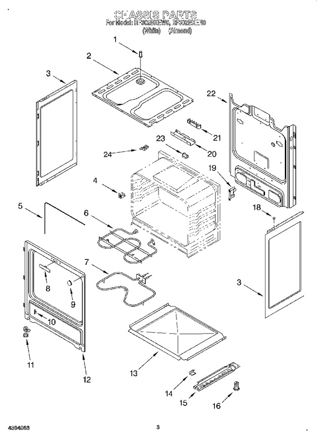 Diagram for RF302BXEW0