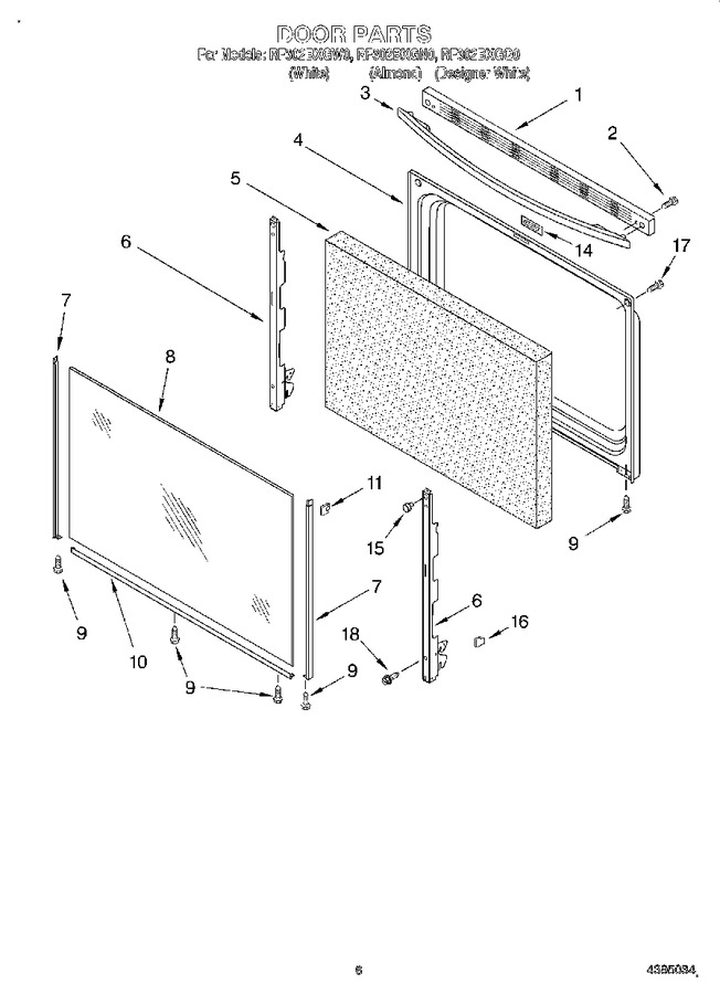 Diagram for RF302BXGW0